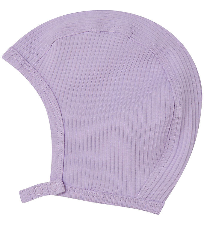 MarMar Babyhjelm - Rib - Bomuld/Modal - Lilacs MarMar Babyhjelm - Rib - Bomuld/Modal - Lilacs