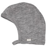 MarMar Babyhjelm - Uld - Hoody - Grey Melange