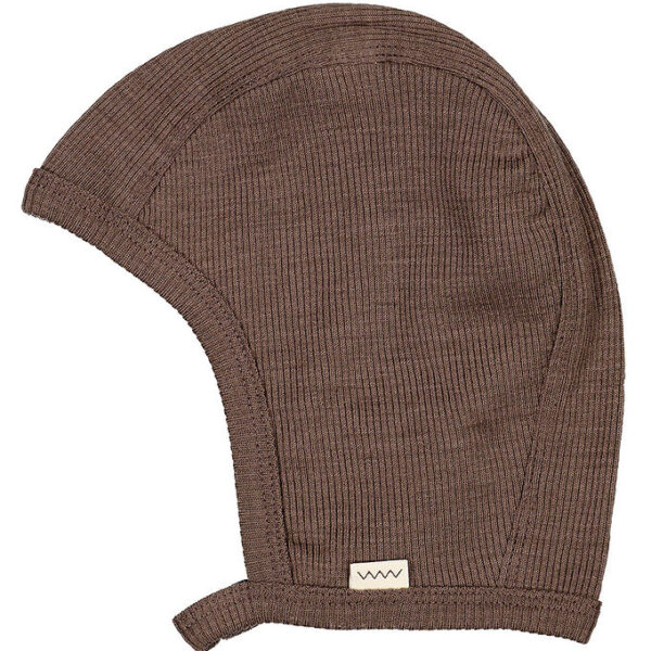 MarMar Babyhjelm - Uld - Hoody - Terre MarMar Babyhjelm - Uld - Hoody - Terre