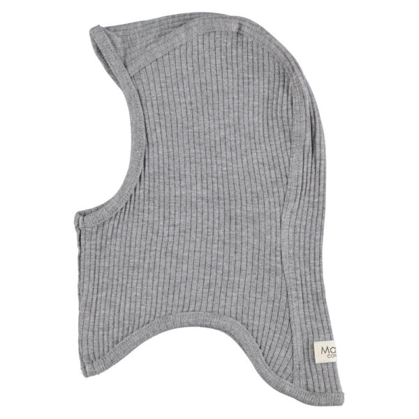 MarMar Balaclava Elefanthue - Grey Melange - 62 cm / 4 mdr.