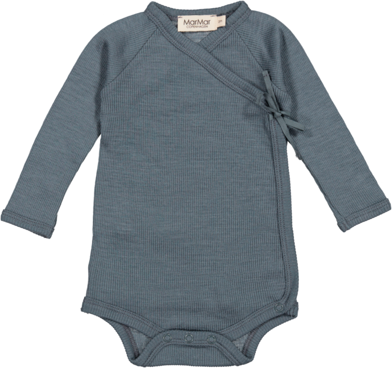 MarMar Belita Rib Uld Body - Stormy Blue - 50 cm / 0 mdr. MarMar Belita Rib Uld Body - Stormy Blue - 50 cm / 0 mdr.