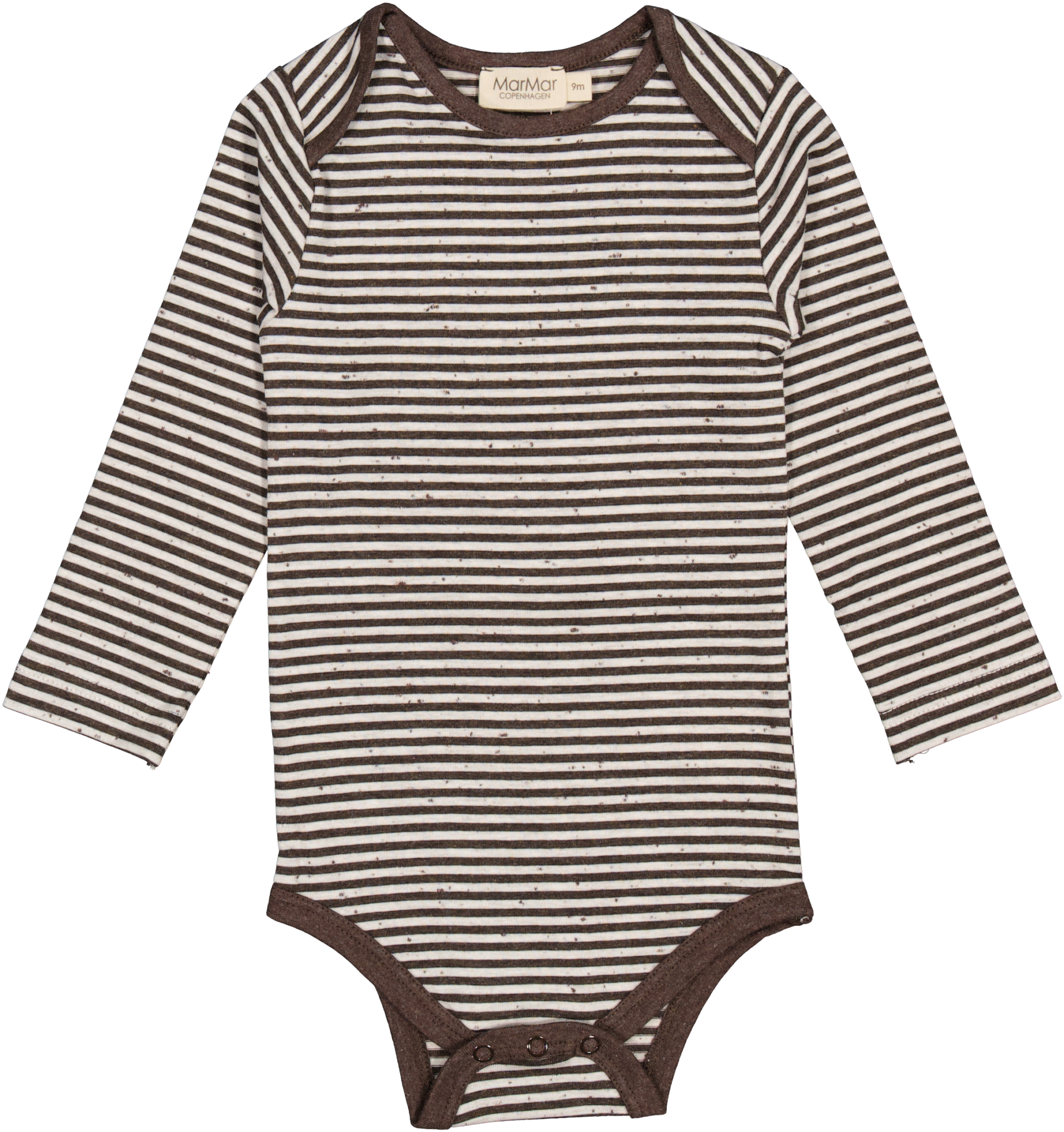 MarMar Ben Modal Body - Deep Choco Stripe - 56 cm / 2 mdr.
