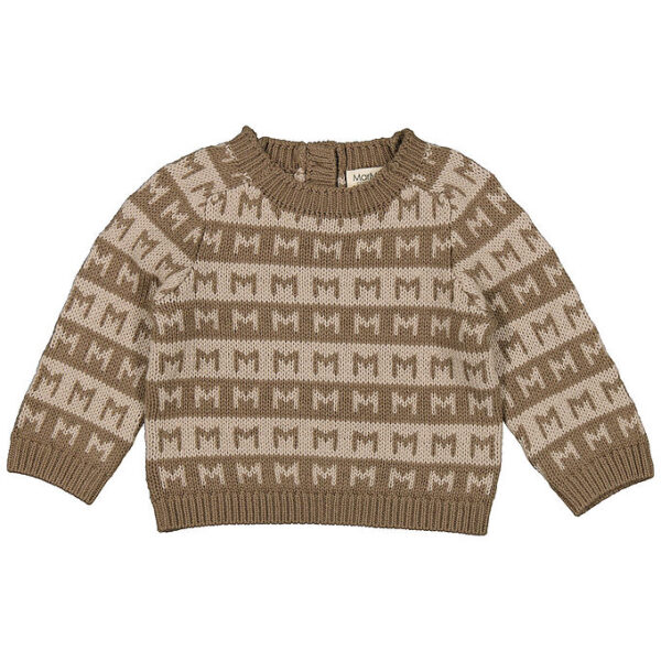 MarMar Bluse - Bomuld/Uld - Talmi - Terre Stripe