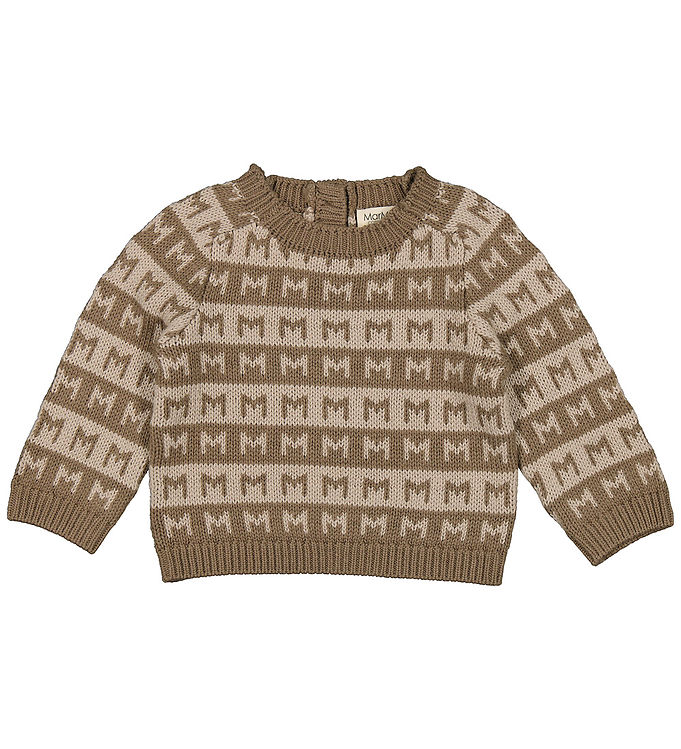 MarMar Bluse - Bomuld/Uld - Talmi - Terre Stripe MarMar Bluse - Bomuld/Uld - Talmi - Terre Stripe