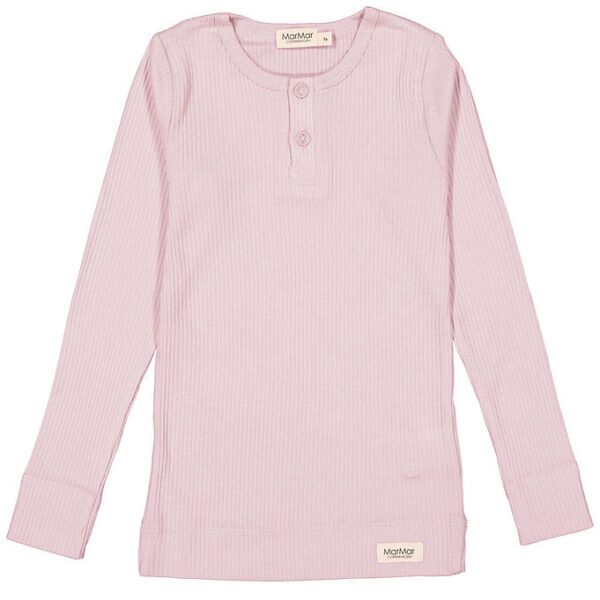 MarMar Bluse - Modal - Rib - Lilac Bloom