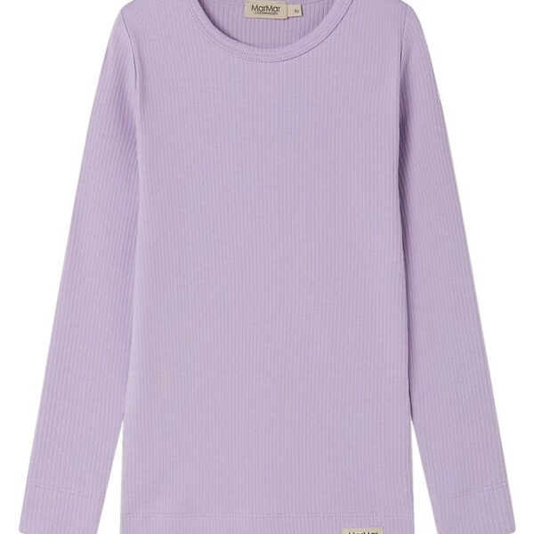MarMar Bluse - Rib - Bomuld/Modal - Lilacs