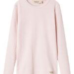 MarMar Bluse - Rib - Plain - Noos - Rosa