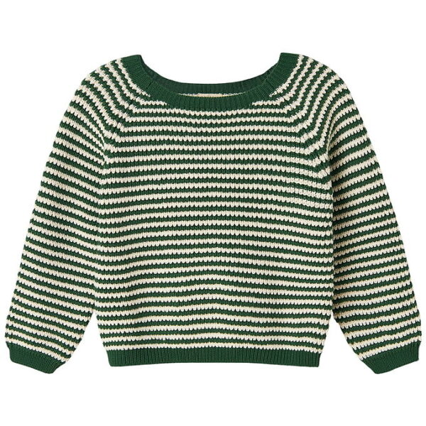 MarMar Bluse - Strik - Torin - Garden Green Stripe
