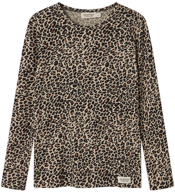 MarMar Bluse - Viskose - Brown Leo