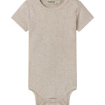 MarMar Body k/æ - Rib - Bomuld/Modal - Light Beige Melange