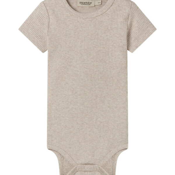 MarMar Body k/æ - Rib - Bomuld/Modal - Light Beige Melange
