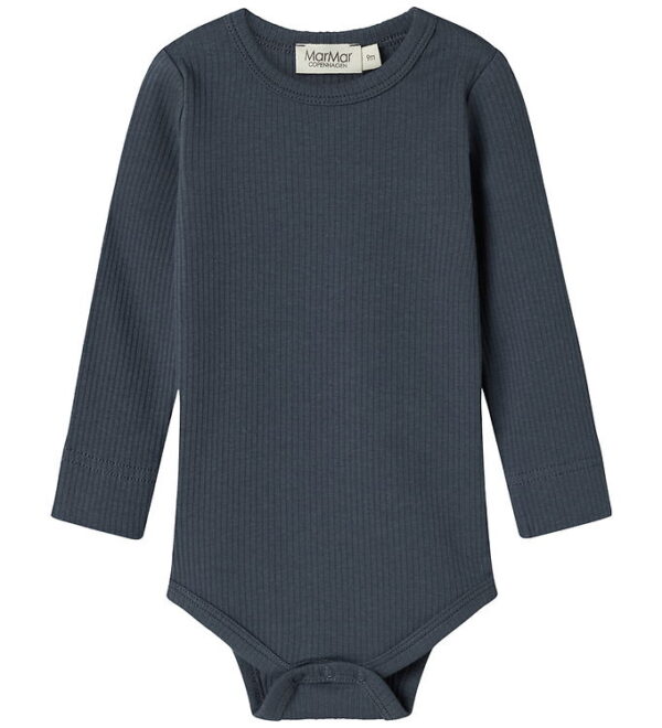 MarMar Body l/æ - Rib - Modal - Noos - Blå