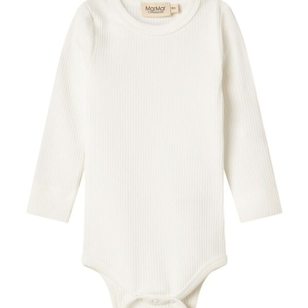 MarMar Body l/æ - Rib - Modal - Noos - Gentle White