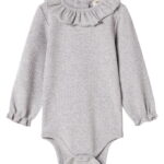 MarMar Body l/æ - Rib/Modal - Brandine - Light Grey Melange