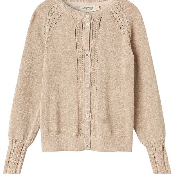 MarMar Cardigan - Strik - Tillie - Gold Glitter