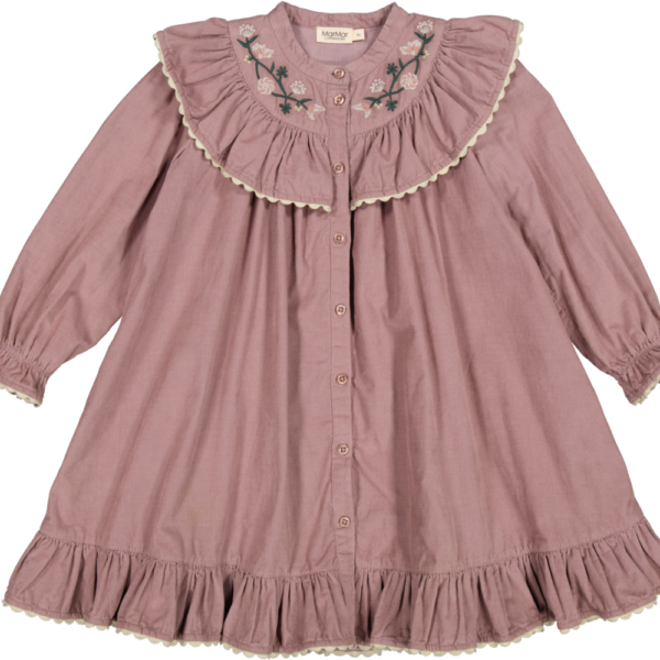 MarMar Dalina Fine Cord Dress - Dusty Mauve - 92 cm / 2 år