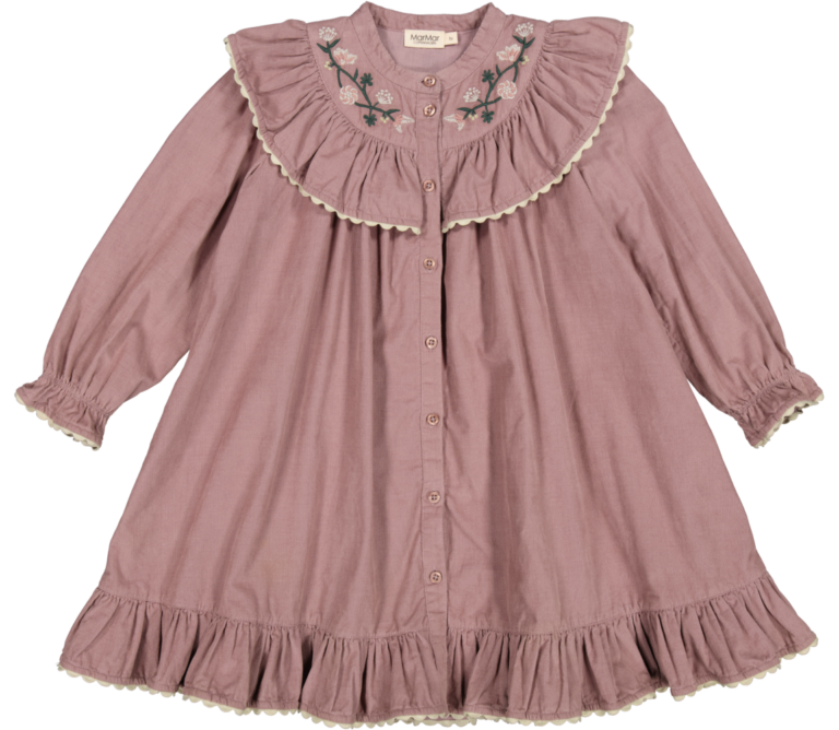 MarMar Dalina Fine Cord Dress - Dusty Mauve - 92 cm / 2 år