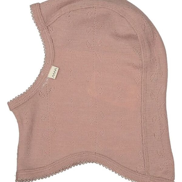 MarMar Elefanthue - Uld - Pointelle - 1-lags - Burnt Rose