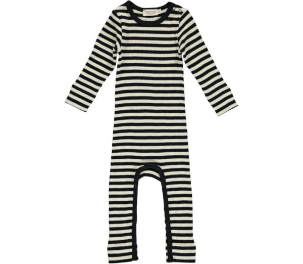 MarMar Heldragt Plain Rompy - Black/ Off White - 56 cm / 2 mdr.