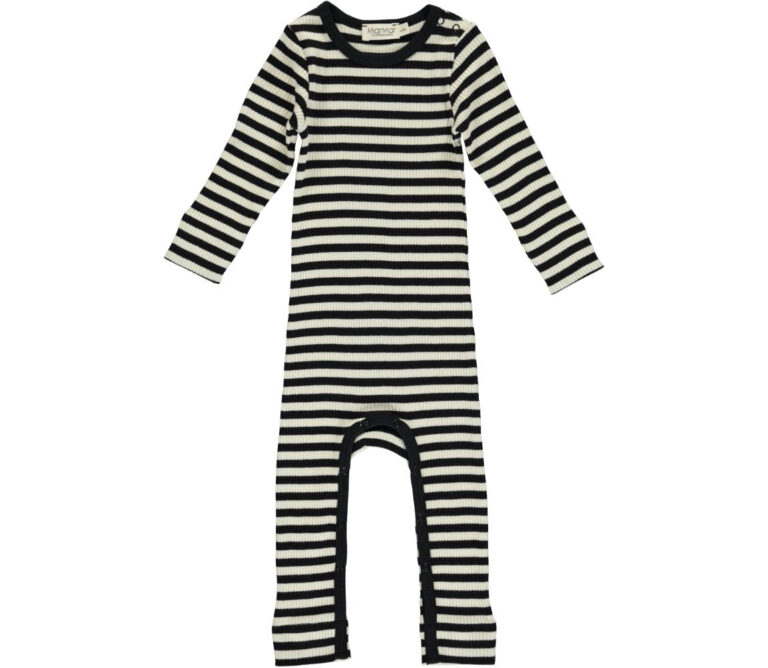 MarMar Heldragt Plain Rompy - Black/ Off White - 56 cm / 2 mdr.