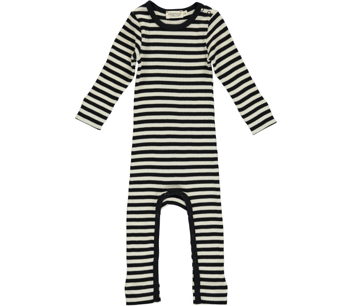 MarMar Heldragt Plain Rompy - Black/ Off White - 56 cm / 2 mdr.