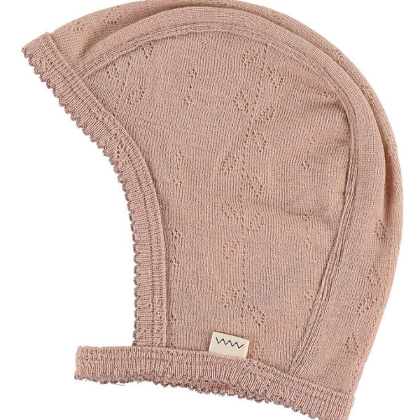 MarMar Hjelm - Hoody - Uld - Burnt Rose