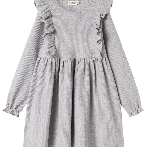 MarMar Kjole - Rib/Modal - Dikte - Light Grey Melange