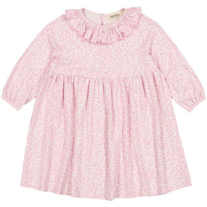 MarMar Kjole - Viskose - Diora Frill - Pink Leo