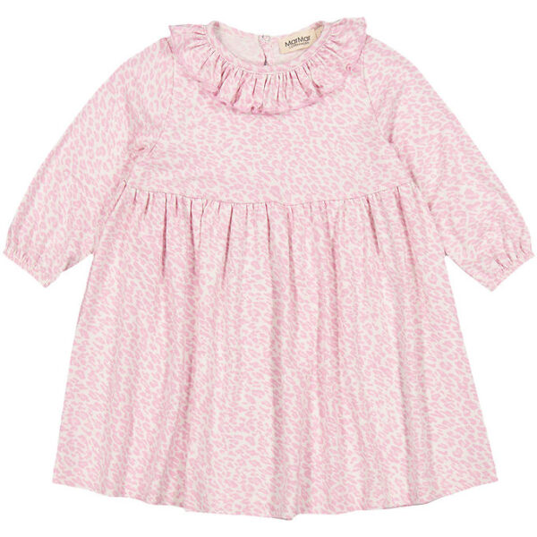 MarMar Kjole - Viskose - Diora Frill - Pink Leo