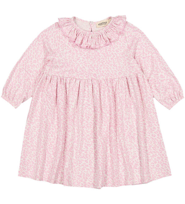 MarMar Kjole - Viskose - Diora Frill - Pink Leo