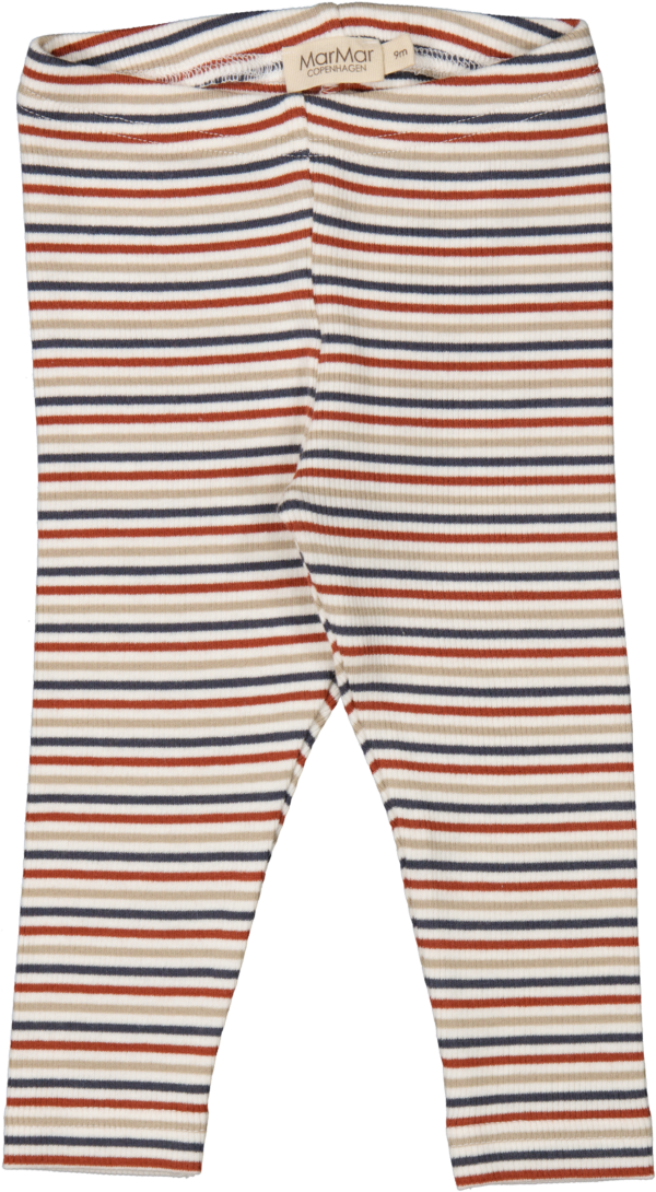 MarMar Leg Modal Pants - Stripe Mix - 56 cm / 2 mdr.