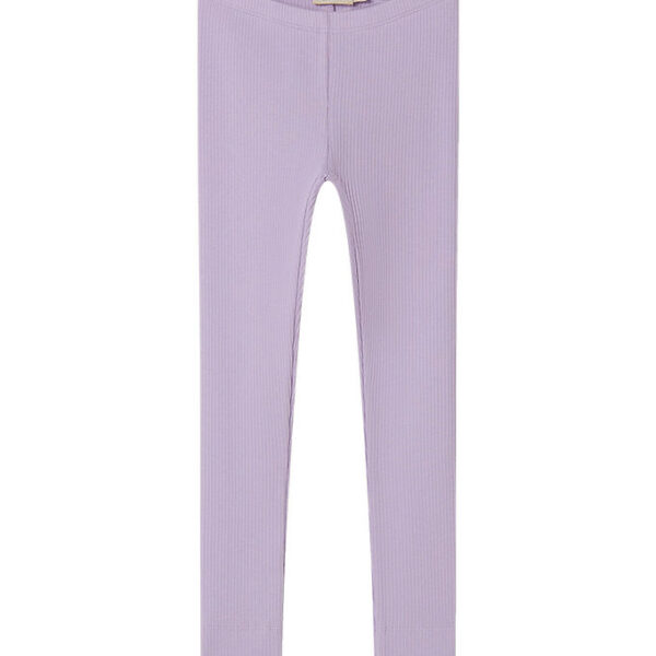 MarMar Leggings - Rib - Bomuld/Modal - Lilacs