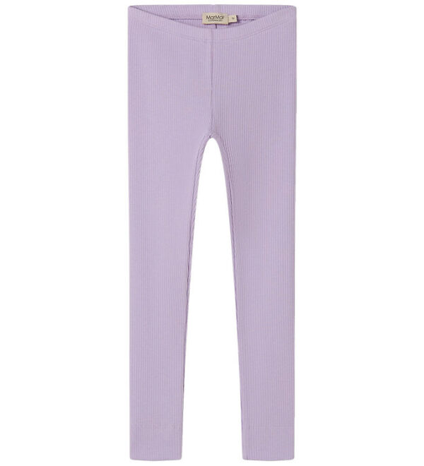 MarMar Leggings - Rib - Bomuld/Modal - Lilacs