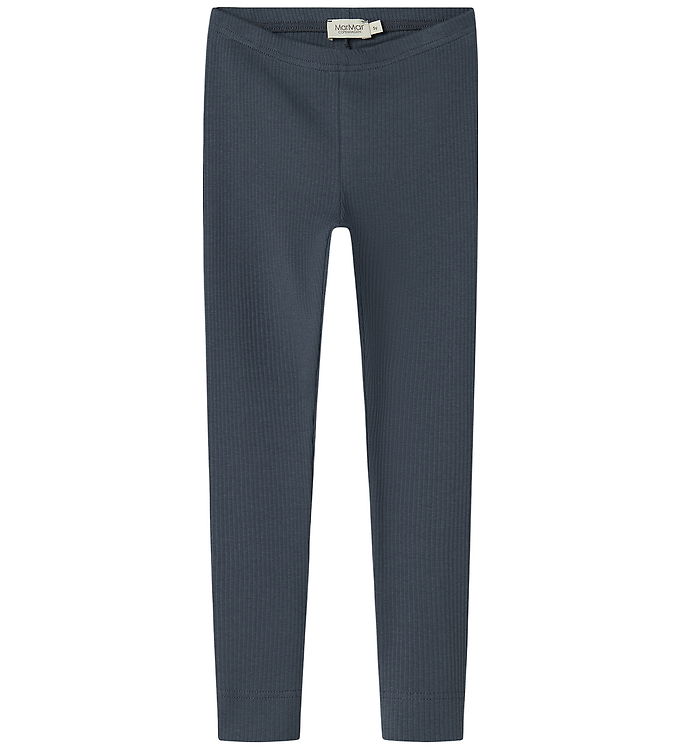 MarMar Leggings - Rib - Modal - Blå