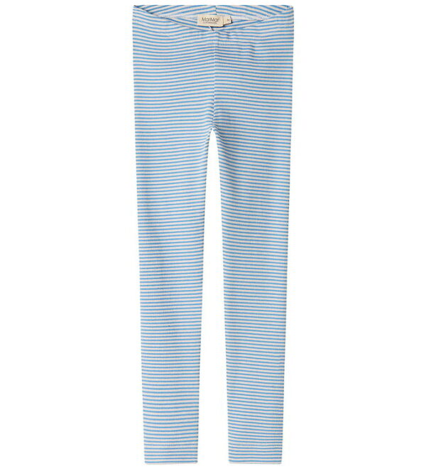 MarMar Leggings - Rib - Modal - Blue Stripe