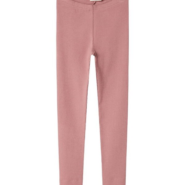 MarMar Leggings - Rib - Modal - Rose Parfait