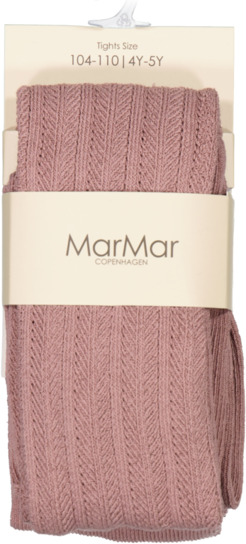 MarMar Pointelle Strømpebukser - Dusty Mauve - 1-1 1/2 år MarMar Pointelle Strømpebukser - Dusty Mauve - 1-1 1/2 år