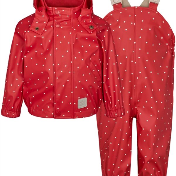MarMar Regntøj - Oddy - Red Dew Dot