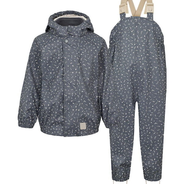 MarMar Regntøj m. Seler - PU - Oddy - Dried Petals