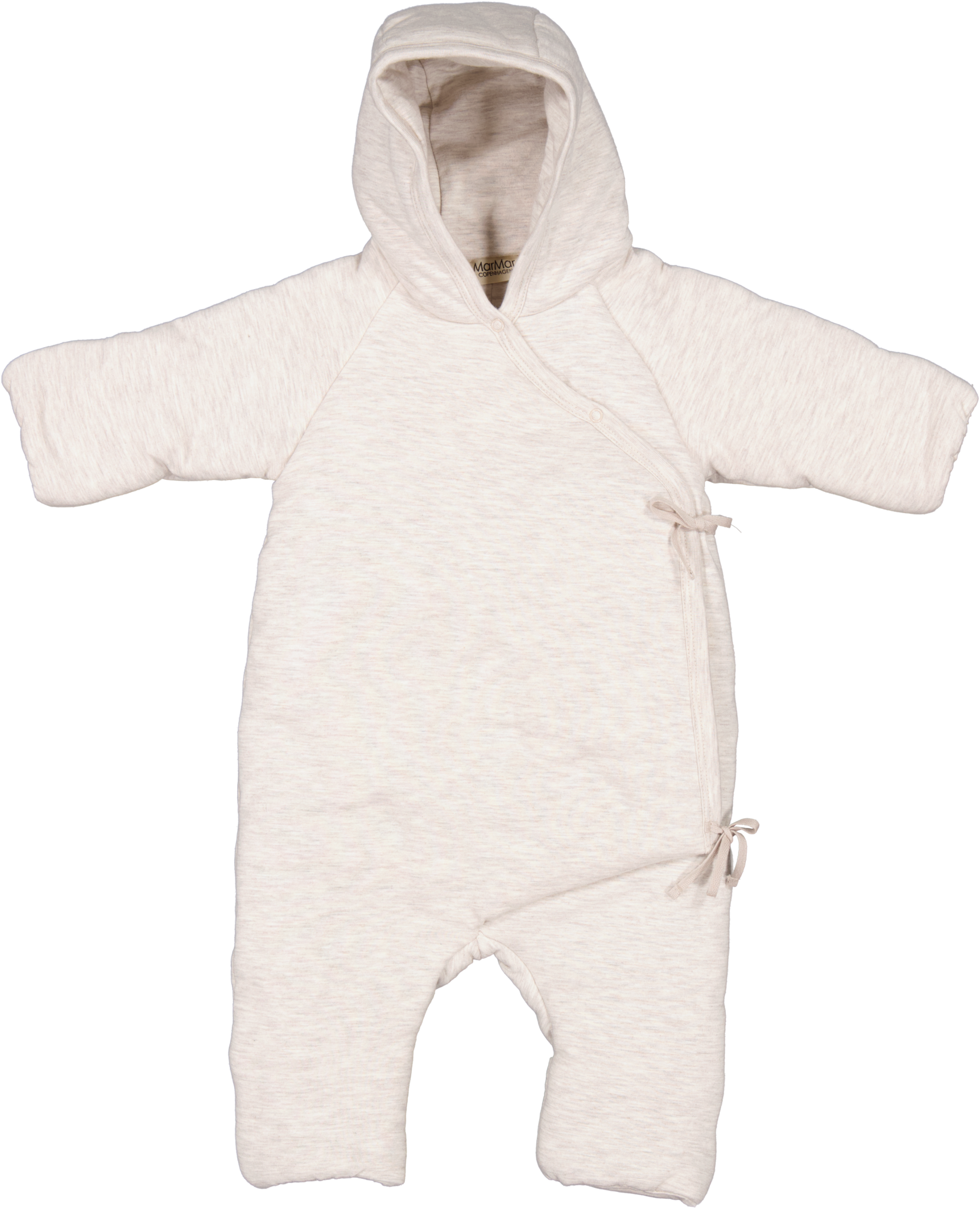MarMar Rex Vatteret Dragt - Beige Melange - 56-62 cm / 2-4 mdr.