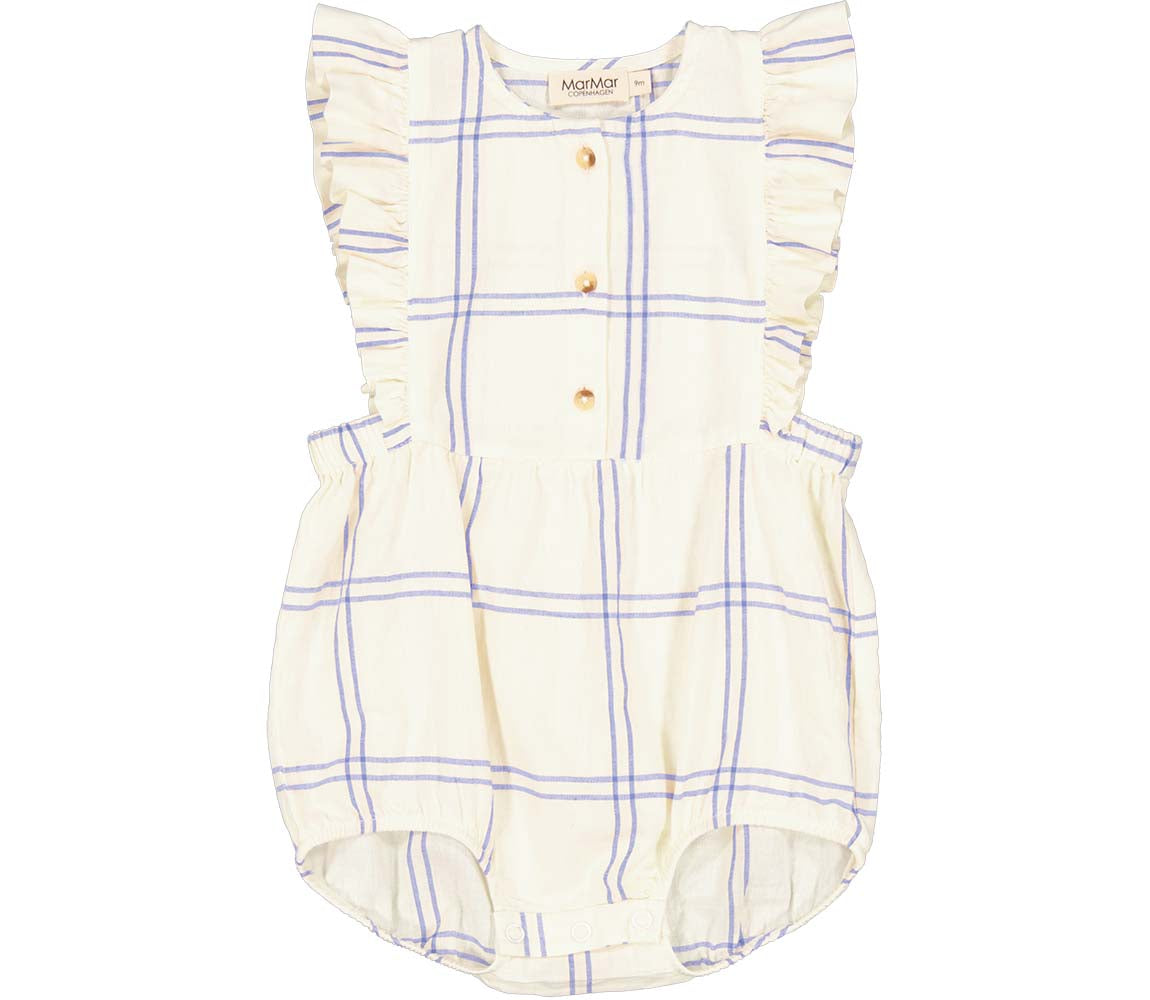 MarMar Roma Frill Body - Blue Check - 56 cm