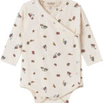 MarMar Slå-om Body l/æ - Bomuld/Modal - Belito - Trains