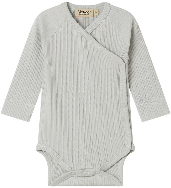 MarMar Slå-om Body l/æ - Rib - Modal - Belito - Morning Dew MarMar Slå-om Body l/æ - Rib - Modal - Belito - Morning Dew