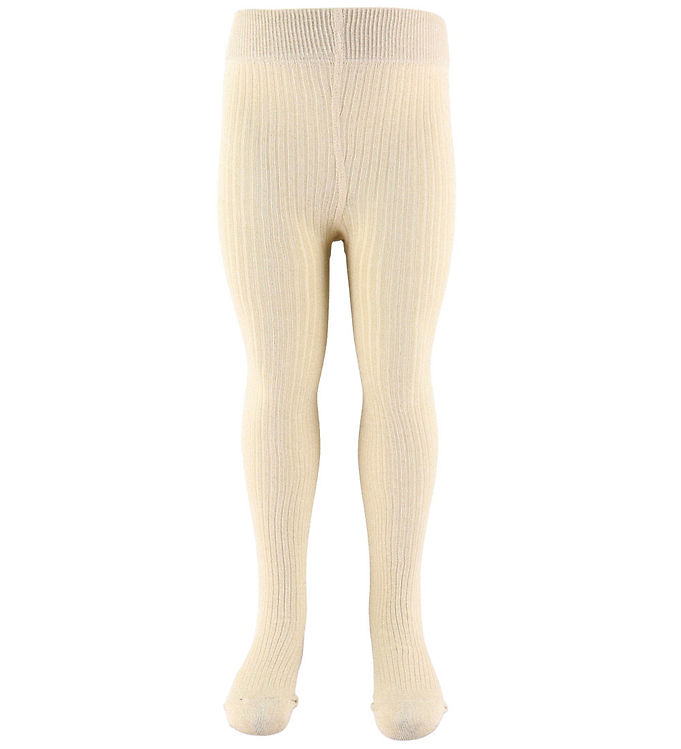 MarMar Strømpebukser - Gold Glitter