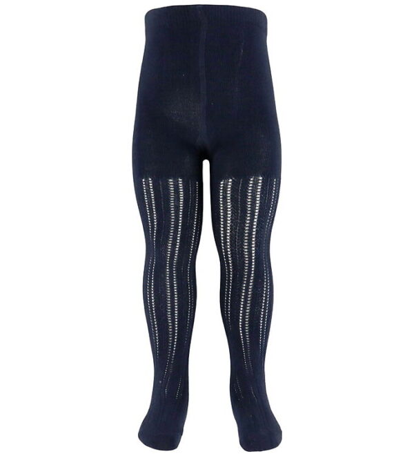 MarMar Strømpebukser - Pointelle - Dark Night