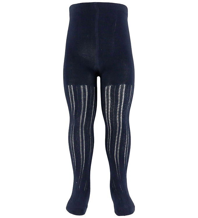 MarMar Strømpebukser - Pointelle - Dark Night