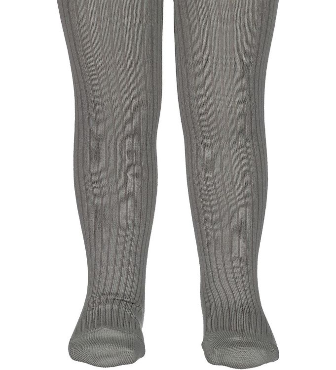 MarMar Strømpebukser - Rib - Grey Melange MarMar Strømpebukser - Rib - Grey Melange