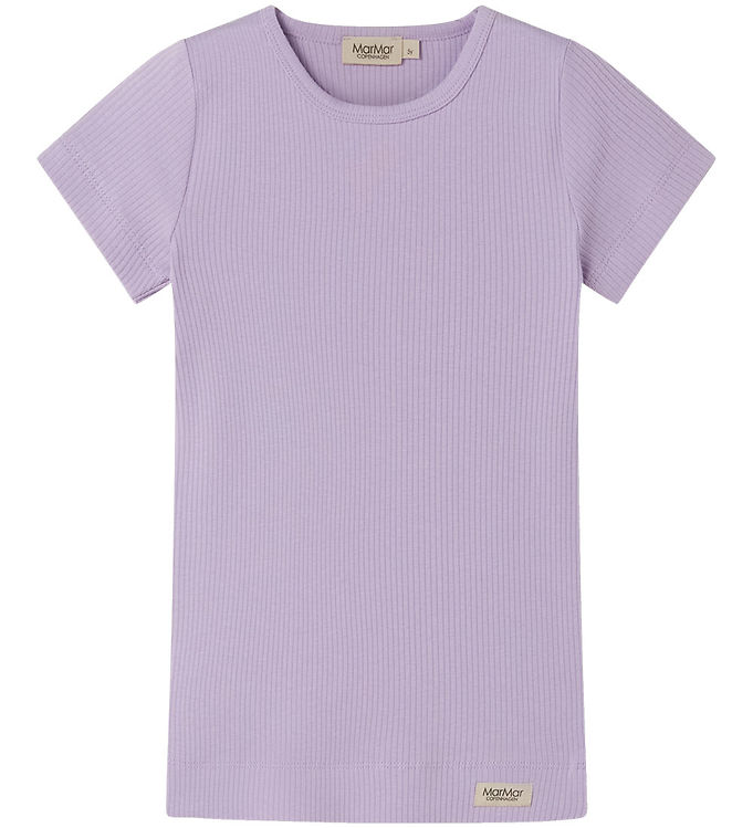 MarMar T-shirt - Rib - Bomuld/Modal - Lilacs