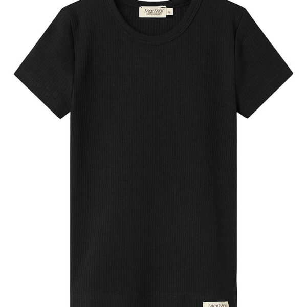 MarMar T-shirt - Rib - Modal - Noos - Sort