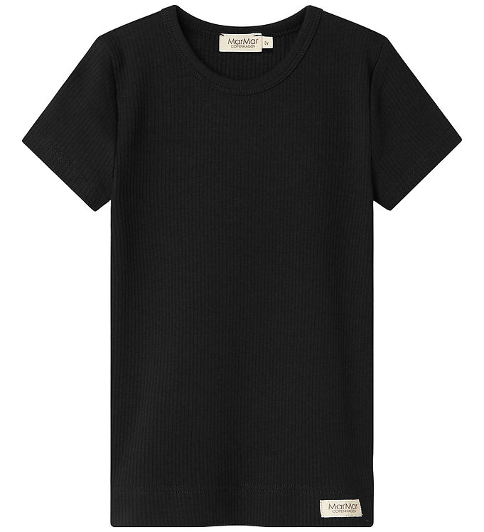 MarMar T-shirt - Rib - Modal - Noos - Sort